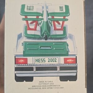 Hess 2002 Toy Truck with Helicopter